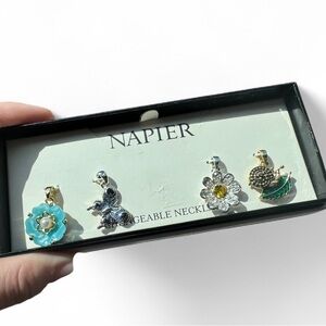 Napier Women's Multi-Color Pendant Set